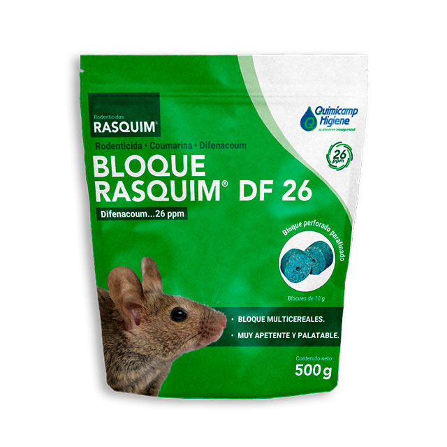 Veneno para Ratas Rodenticida Difarat Bloques parafinados de 14 g marc –  Soluciones para Plagas Urbanas y Agrícolas